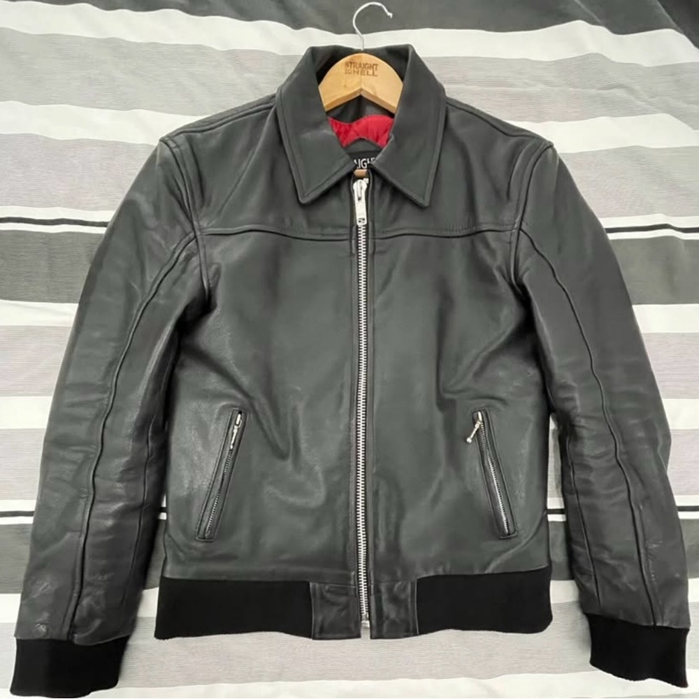 Straight to hell leather jacket - Belmont